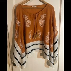 Flowy handkerchief top